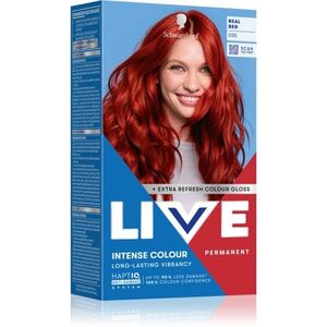 Schwarzkopf LIVE Intense Colour tartós hajfesték árnyalat 035 Real Red 1 db kép
