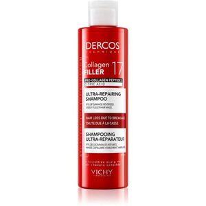 Vichy Dercos Collagen Filler 17 mélyregeneráló sampon hajtöredezés ellen 200 ml kép