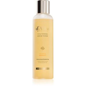 d'Alba Vita Toning Serum Toner hidratáló tonik az élénk és kisimított arcbőrért 180 ml kép
