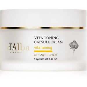 d'Alba Vita Toning Capsule Cream mélyen hidratáló krém az élénk bőrért 55 g kép