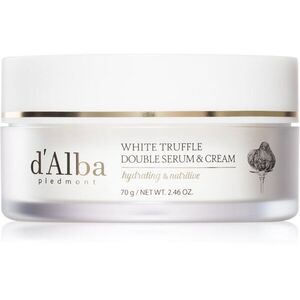 d'Alba White Truffle Double Serum & Cream feszesítő nappali krém és szérum 2 az 1-ben 70 g kép