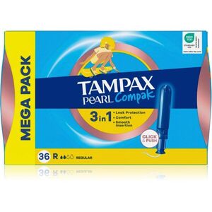 Tampax Pearl Compak Regular tamponok applikátorral 36 db kép