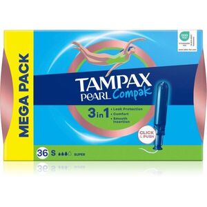 Tampax Pearl Compak Super tamponok applikátorral 36 db kép