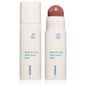 Korres Natural Color Multi-Stick Balm multifunkcionális smink ajkakra és arcra árnyalat Muted Brown 4.5 g kép