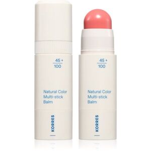Korres Natural Color Multi-Stick Balm multifunkcionális smink ajkakra és arcra árnyalat Petal Pink 4.5 g kép
