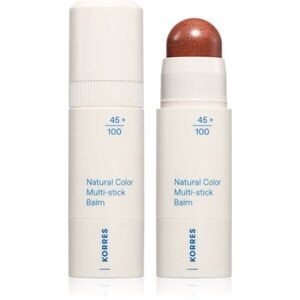 Korres Natural Color Multi-Stick Balm multifunkcionális smink ajkakra és arcra árnyalat Aegean Bronze - Healthy Glow 4.5 g kép