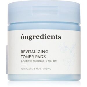 Ongredients Revitalizing Toner Pads tonizáló párnák nyugtató hatással 60 db kép