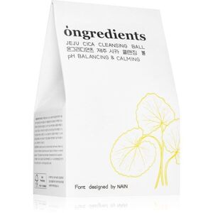 Ongredients Jeju Cica Cleansing Ball tisztító szappan arcra nyugtató hatással 110 g kép