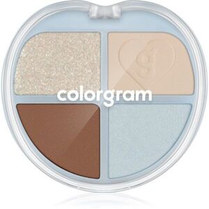 Colorgram Tintin Dory Eyeshadow Palette szemhéjfesték és élénkítő paletta árnyalat 02 Chestnut Dory 4 g kép