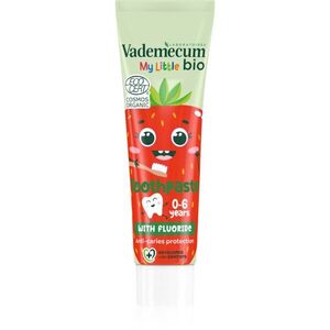 Vademecum BIO My Little Strawberry fogkrém gyermekeknek fluoriddal eper 50 ml kép