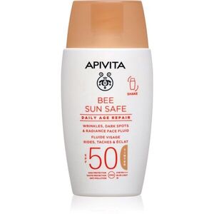 Apivita Bee Sun Safe Daily Age Repair Tinted Fluid SPF50 színező védő krém SPF 50 50 ml kép
