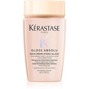 Kérastase Gloss Absolu Créme Bain Hydra-Glaze samponfürdő a fénylő és selymes hajért 80 ml kép