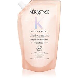 Kérastase Gloss Absolu Créme Bain Hydra-Glaze samponfürdő a fénylő és selymes hajért Refill 500 ml kép