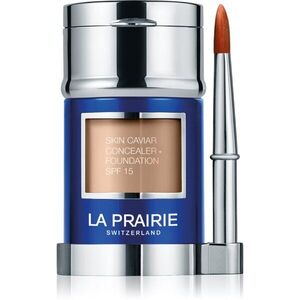 La Prairie Skin Caviar Concealer Foundation alapozó és korrektor SPF 15 árnyalat Tender Almond 30 ml kép