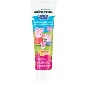 Vademecum Peppa Pig Red Fruit fogkrém gyermekeknek 6 hónapostól 6 éves korig 50 ml kép