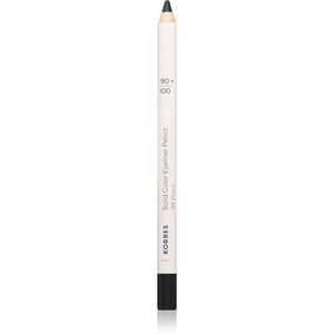 Korres Solid Color Eyeliner Pencil krémes szemhéjceruza árnyalat Black 1.2 g kép