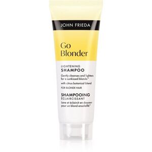 John Frieda Go Blonder Lightening Shampoo világosító sampon szőke hajra 75 ml kép
