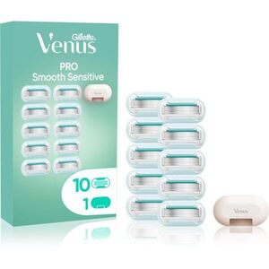 Gillette Venus PRO Smooth Sensitive tartalék pengék + védőburkolat 10 db kép