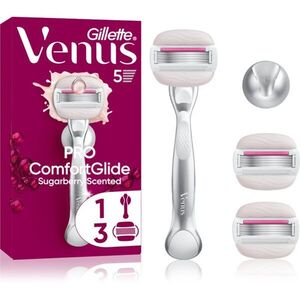 Gillette Venus PRO ComfortGlide Sugarberry női borotva tartóval a zuhanyozáshoz + cserepenge kép