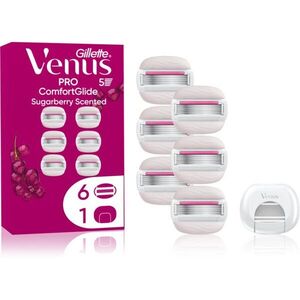 Gillette Venus PRO ComfortGlide Sugarberry tartalék pengék + védőburkolat 6 db kép