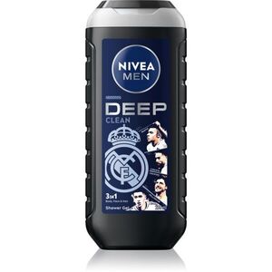 NIVEA MEN Real Madrid felfrissítő tusfürdő gél 3 az 1-ben 250 ml kép