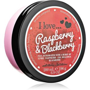 I Love Strawberries & Cream testvaj Raspberry & Blackberry 200 ml kép