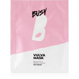 BusyB Vivi Velvet Vulva Mask maszk az intim részekre 1 db kép