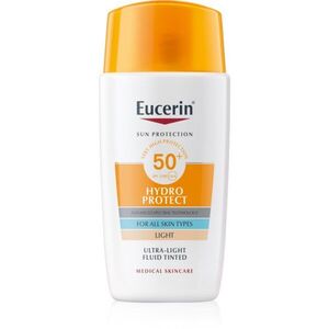Eucerin Sun Hydro Protect tonizáló napozó folyadék SPF 50+ árnyalat Light 50 ml kép