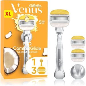 Gillette Venus PRO ComfortGlide Coconut női borotva tartóval a zuhanyozáshoz + cserepenge 3 db kép