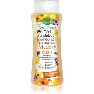 Bione Cosmetics Honey Elixir kétfázisú sminklemosó az arcra és a szemekre 255 ml kép