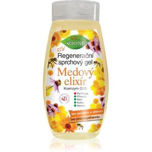 Bione Cosmetics Honey Elixir regeneráló tusfürdő gél 260 ml kép