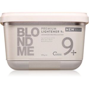Schwarzkopf Professional Blondme Premium Lightener 9+ élénkítő púder szőke hajra 450 g kép