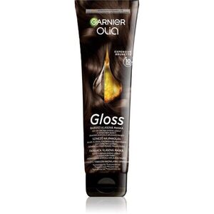 Garnier Olia Gloss színező pakolás hajra árnyalat Expensive Brunette 150 ml kép