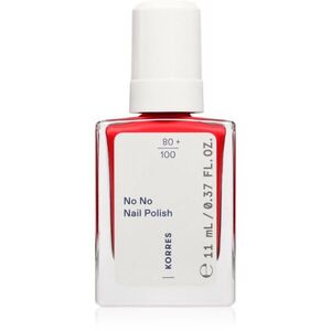 Korres No No Nail Polish ápoló körömlakk árnyalat 48 Coral Red 11 ml kép