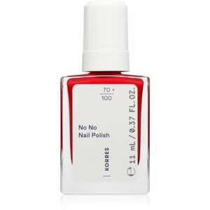Korres No No Nail Polish ápoló körömlakk árnyalat 51 True Red 11 ml kép