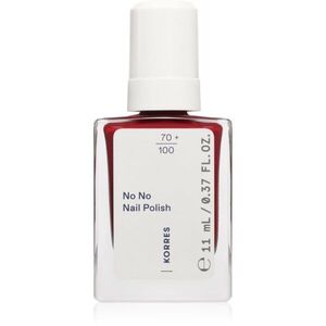 Korres No No Nail Polish ápoló körömlakk árnyalat 57 Wine Red 11 ml kép