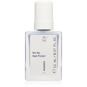 Korres No No Nail Polish ápoló körömlakk árnyalat 72 Pastel Blue 11 ml kép