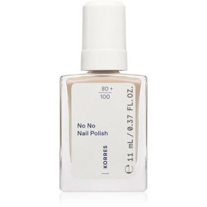 Korres No No Nail Polish ápoló körömlakk árnyalat 34 Sand 11 ml kép