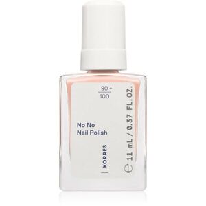 Korres No No Nail Polish ápoló körömlakk árnyalat 20 Peach Blush 11 ml kép