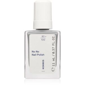 Korres No No Nail Polish ápoló körömlakk árnyalat 75 Foggy Blue 11 ml kép