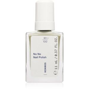 Korres No No Nail Polish ápoló körömlakk árnyalat 82 Mint Green 11 ml kép