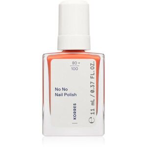 Korres No No Nail Polish ápoló körömlakk árnyalat 43 Summer Peach 11 ml kép
