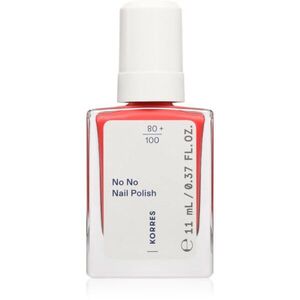 Korres No No Nail Polish ápoló körömlakk árnyalat 45 True Coral 11 ml kép