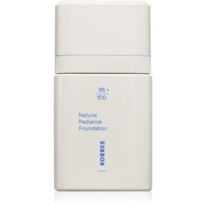 Korres Natural Radiance Foundation természetes hatású alapozó árnyalat 02 Medium 30 ml kép