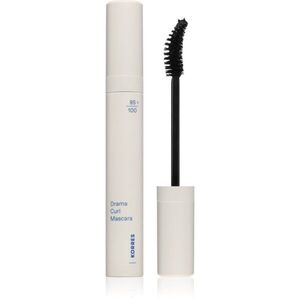 Korres Drama Curl Mascara szempillaspirál az ívelt és szétválasztott pillákért árnyalat 01 Black 13 ml kép