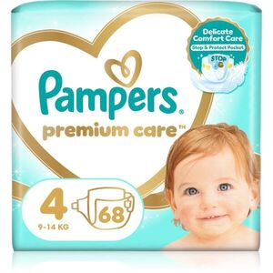 Pampers Premium Care Size 4 eldobható pelenkák 9-14 kg 68 kg kép