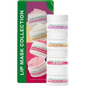 Mario Badescu Lip Mask Collection hidratáló maszk az ajkakra ajándékszett 4x8 ml kép