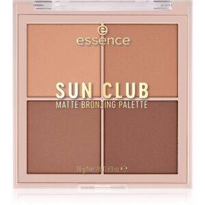 essence Sun Club bronzosító paletta matt hatással Better Than Vacation Tan 18 g kép