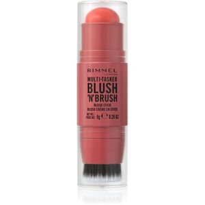 Rimmel Multi-Tasker Blush'N'brush pirosító stick ecsettel árnyalat 250 Coral Dust 8 g kép