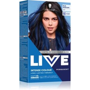 Schwarzkopf LIVE Intense Colour tartós hajfesték árnyalat U67 Blue Mercury 1 db kép